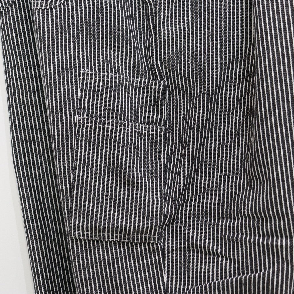 HICKORY PAINTER BALLOON PANTS #Black [SS25-B09]