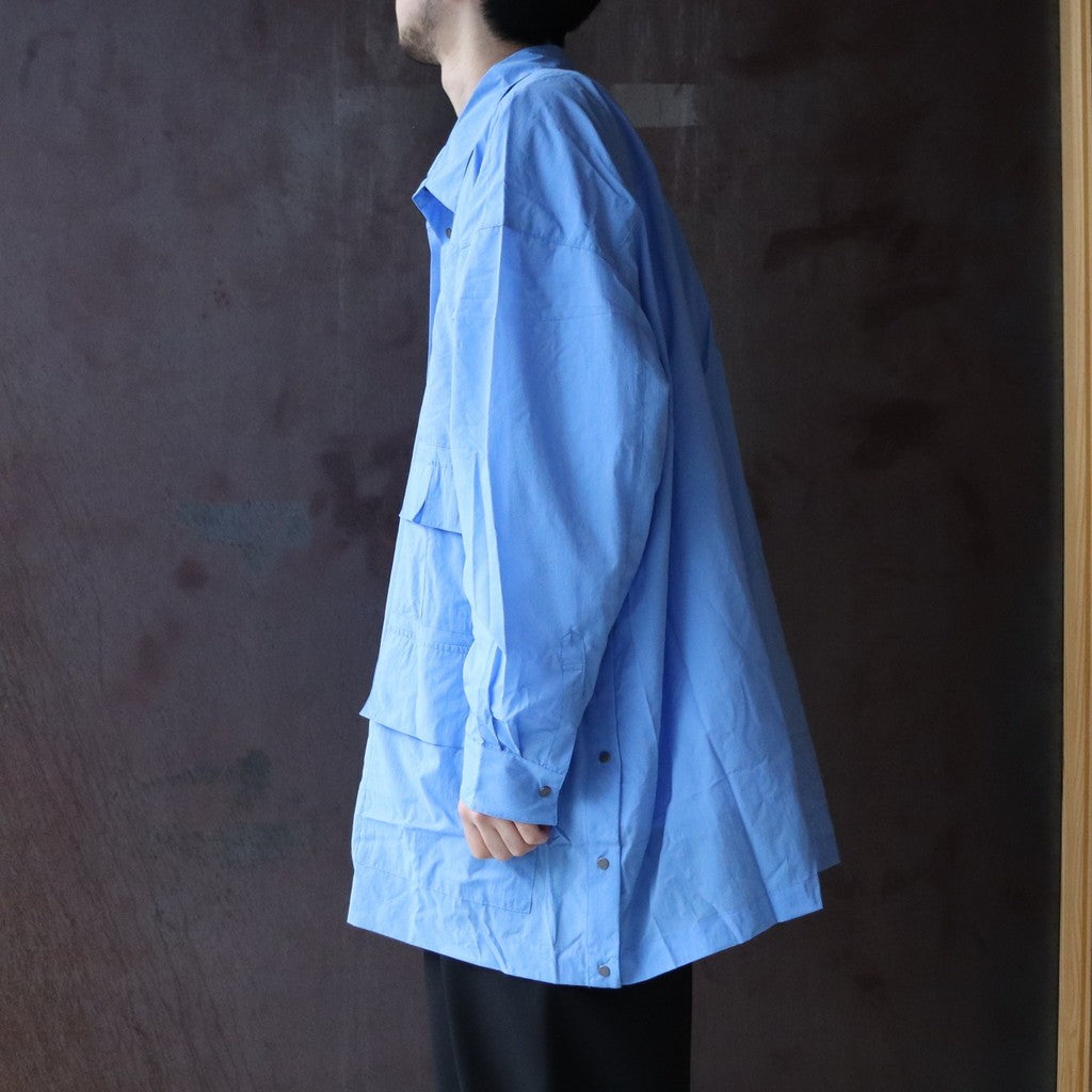 PERTEX UTILITY LONGLINE SHIRT #BLUE [FPA02261U0004]