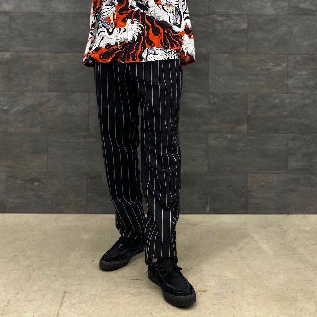 PLEATED TROUSERS -TYPE 2- #BLACK [24SSE-WMP-TR03]