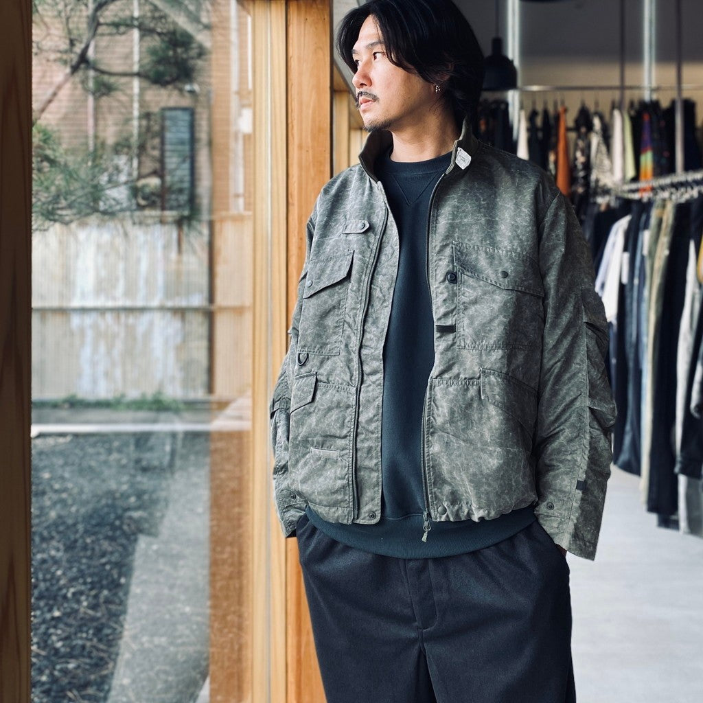 TECH MIL MECHANICS JACKET #D.OLIVE [BJ-41026W]