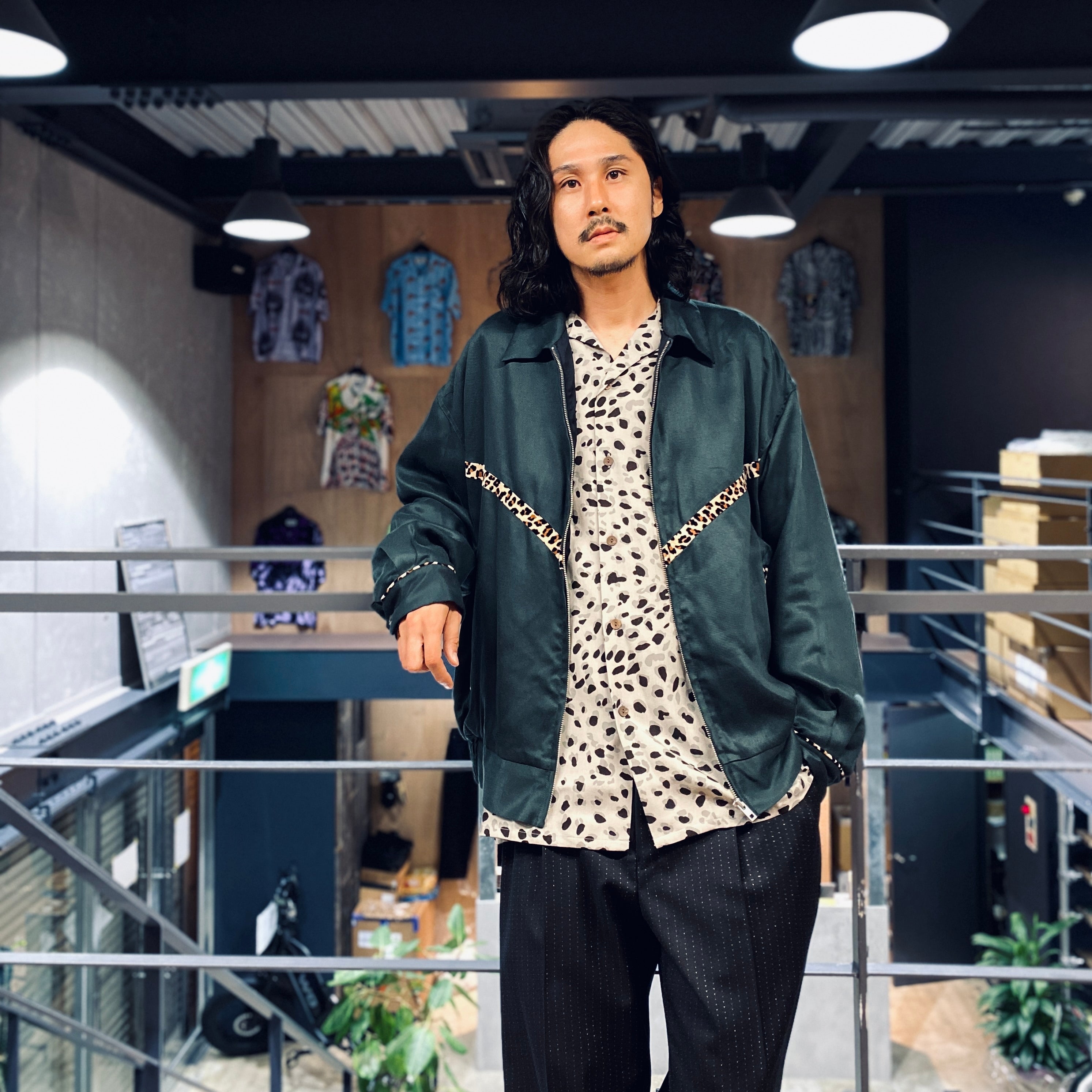 WESTERN JACKET -TYPE 2- #GREEN [23FW-WMO-BL12] - cocorozashi 三重