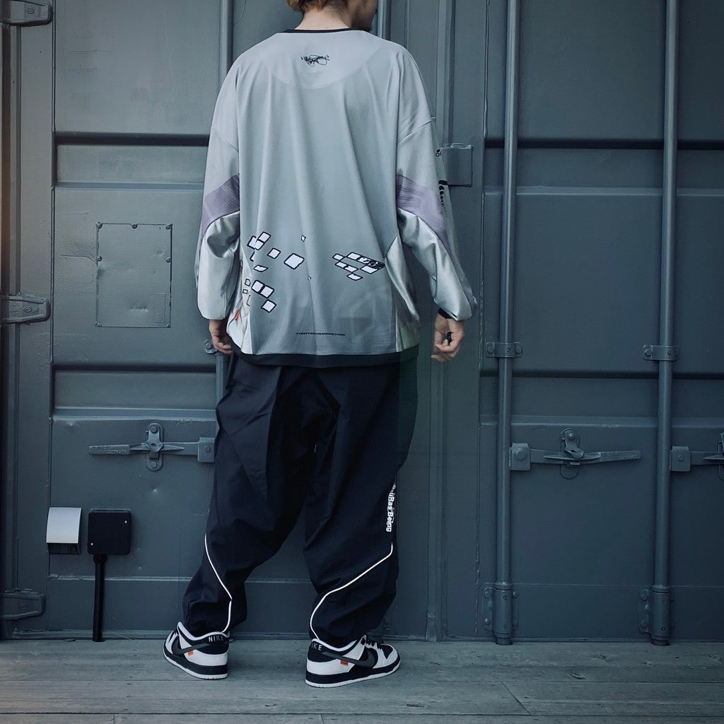 SauRas Being | L/S SOCCER JERSEY #Grey [SS25-SRB03]