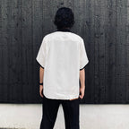 SWITCHING SHIRT S/S ( TYPE-2 ) #WHITE [26SS-WMS-OC08]
