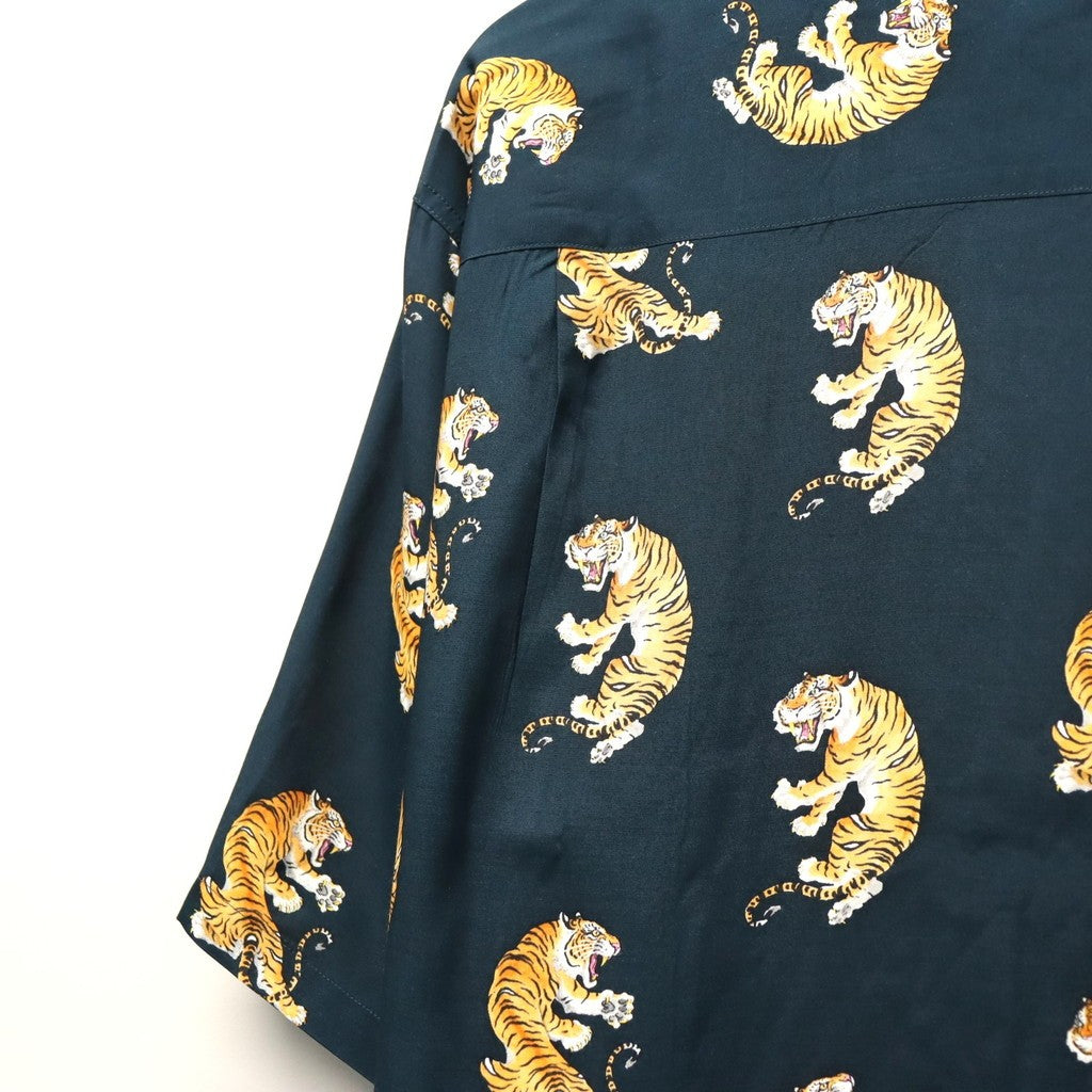 TIM LEHI | HAWAIIAN SHIRT S/S ( TYPE-2 ) #NAVY [26SS-WMS-HI04]