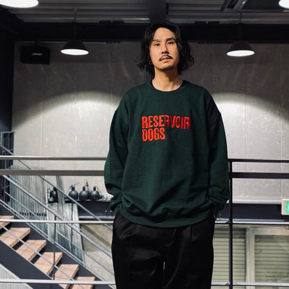 RESERVOIR DOGS | CREW NECK SWEAT SHIRT -TYPE 1- #GREEN [RD-WM-SS03]