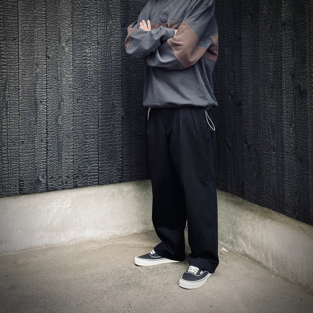 Ventilation Chino Slacks #Vintage Black [SD25F-PT04] – cocorozashi