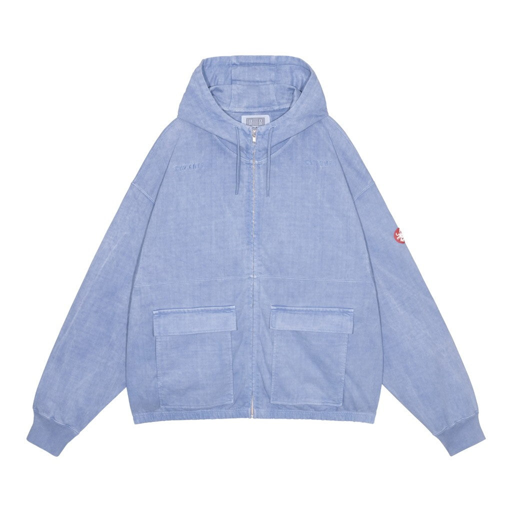 OVERDYE LIGHT ZIP HOODY #PURPLE [CES30CS17]
