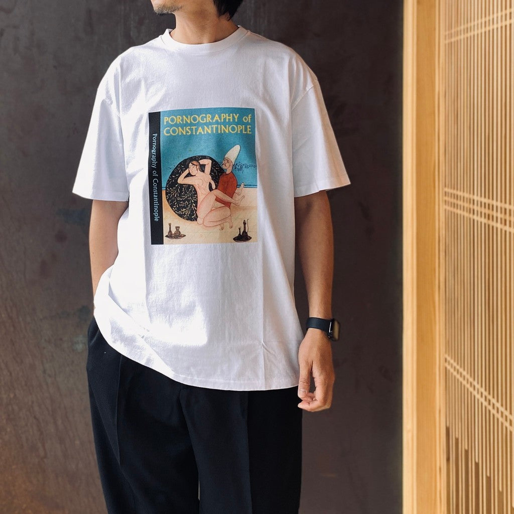 THE PHOENICIAN SCHEME | WASHED HEAVY WEIGHT CREW NECK T-SHIRT ( TYPE-1 ) #WHITE [TPS-WM-WT01]