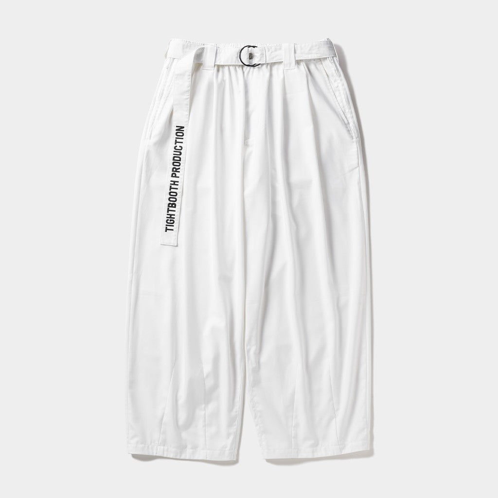 BAGGY SLACKS #WHITE [SS24-B10]