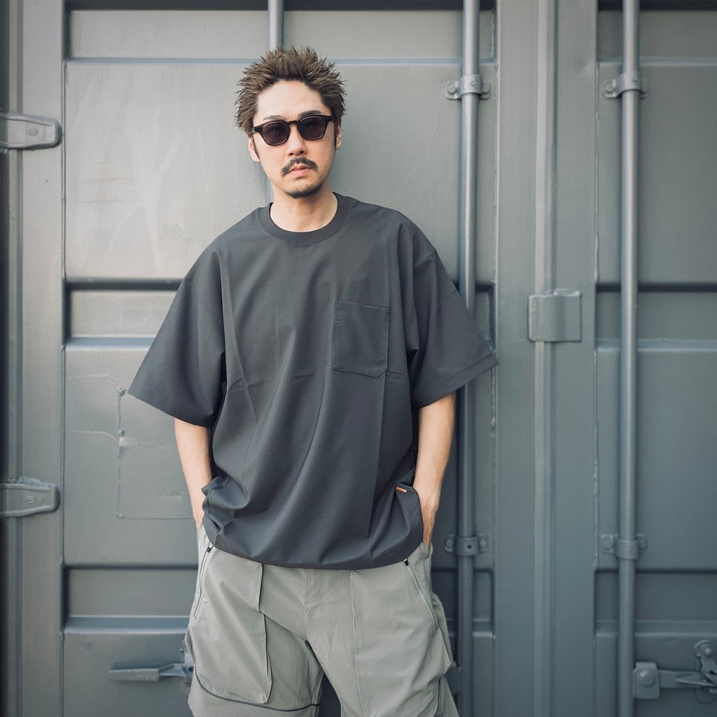 "WR-03T" 全新科技口袋T卹（科技布料）#IRON [GOOPI-25SS-MAY-01]