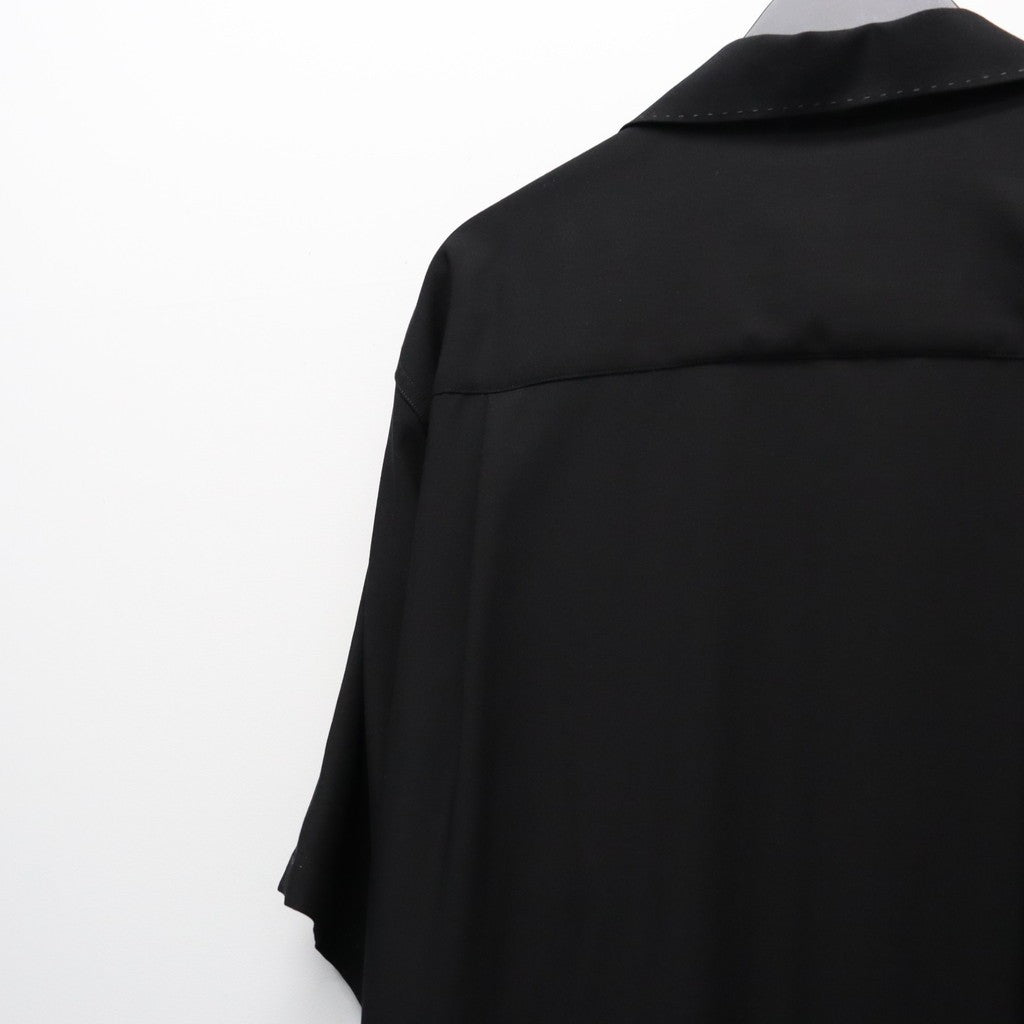 SWITCHING SHIRT S/S ( TYPE-1 ) #L-BLUE [26SS-WMS-OC02]