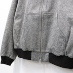 Tweed Hooded Active Jacket #Grey [SD26F-JK02]