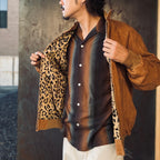 BARACUTA | G9 SUEDE LEATHER HARRINGTON JACKET #BEIGE [25FW-WMO-BC01]