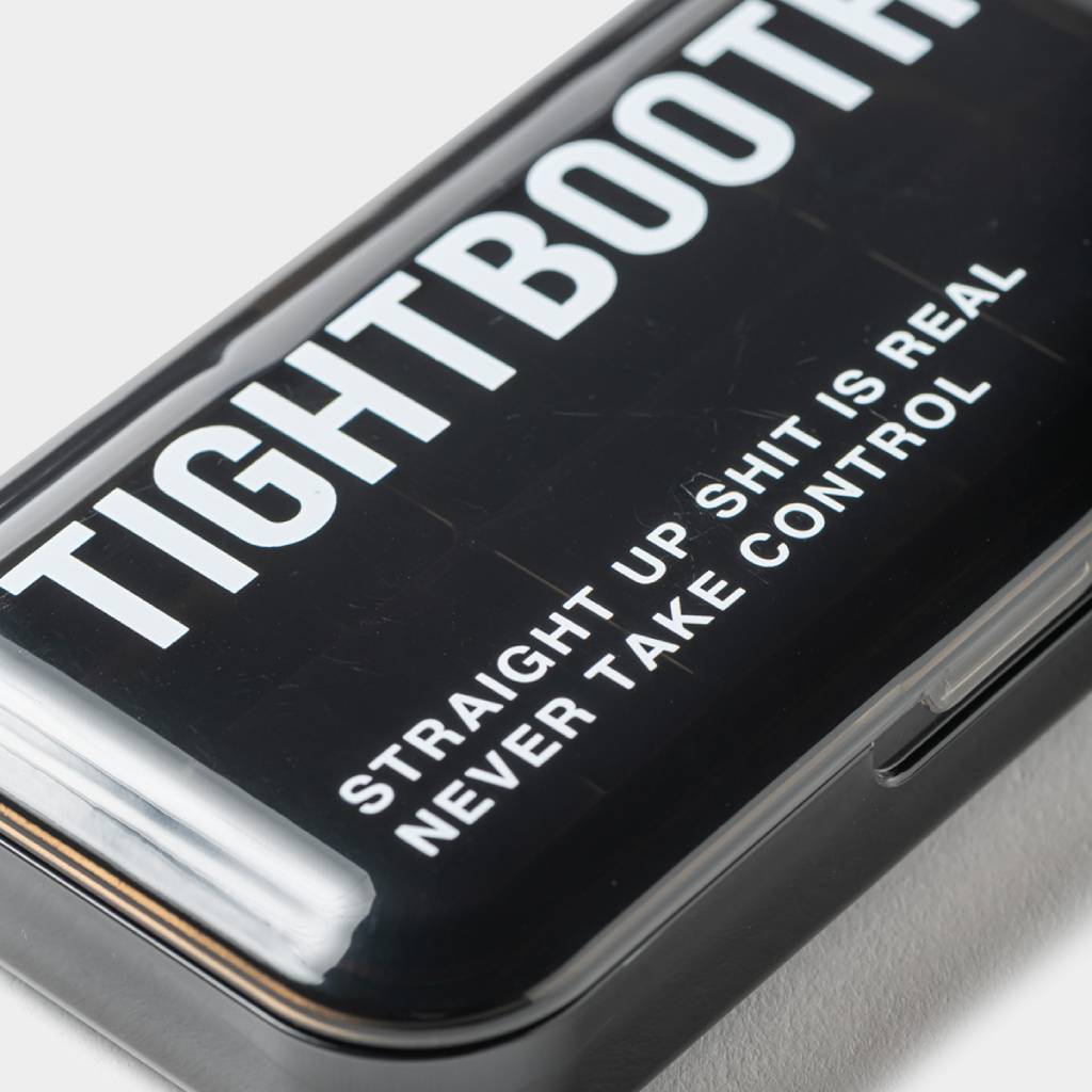 COMPANT PILL CASE #CLEAR BLACK [FW23-A20]