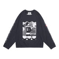 MD P2P RAGLAN LONG SLEEVE #CHARCOAL [CES28CS23]