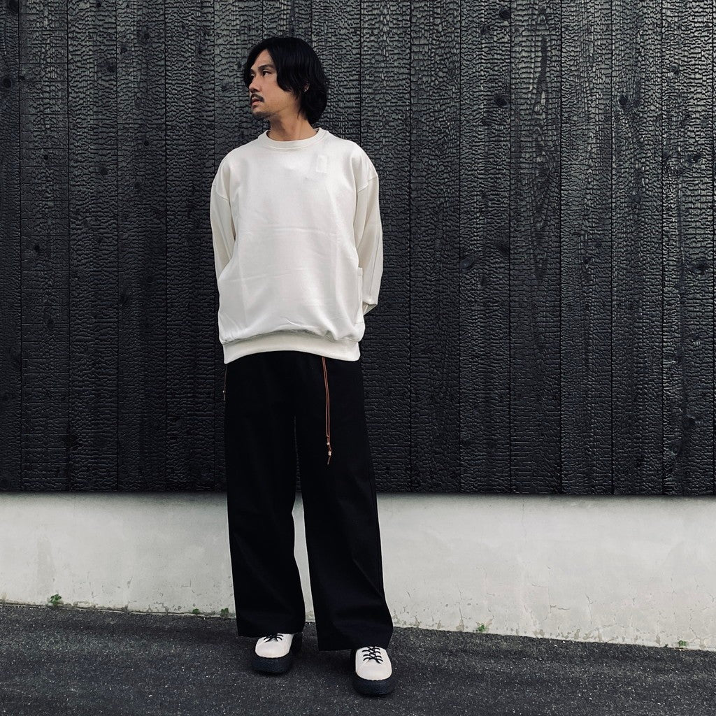 P1-S Black Pants-Standard #Black [GOOPI-26SS-JUL-02]