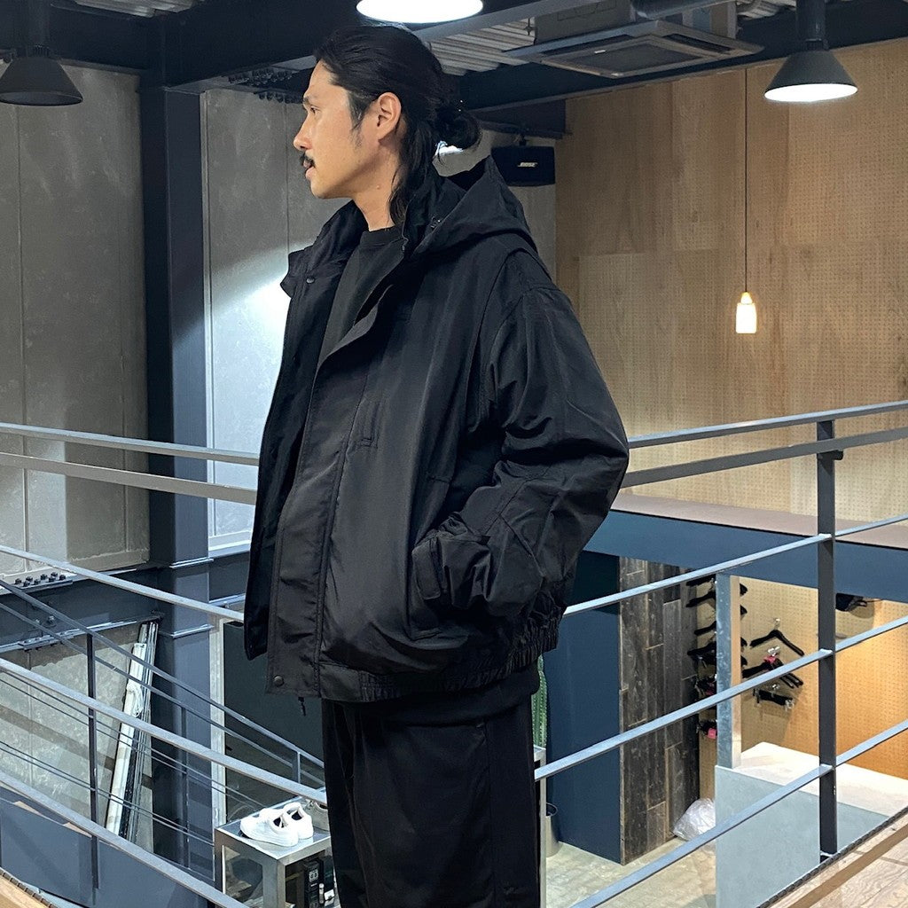 TECH TACTICAL MOUNTAIN PARKA #BLACK [BJ-60024W]