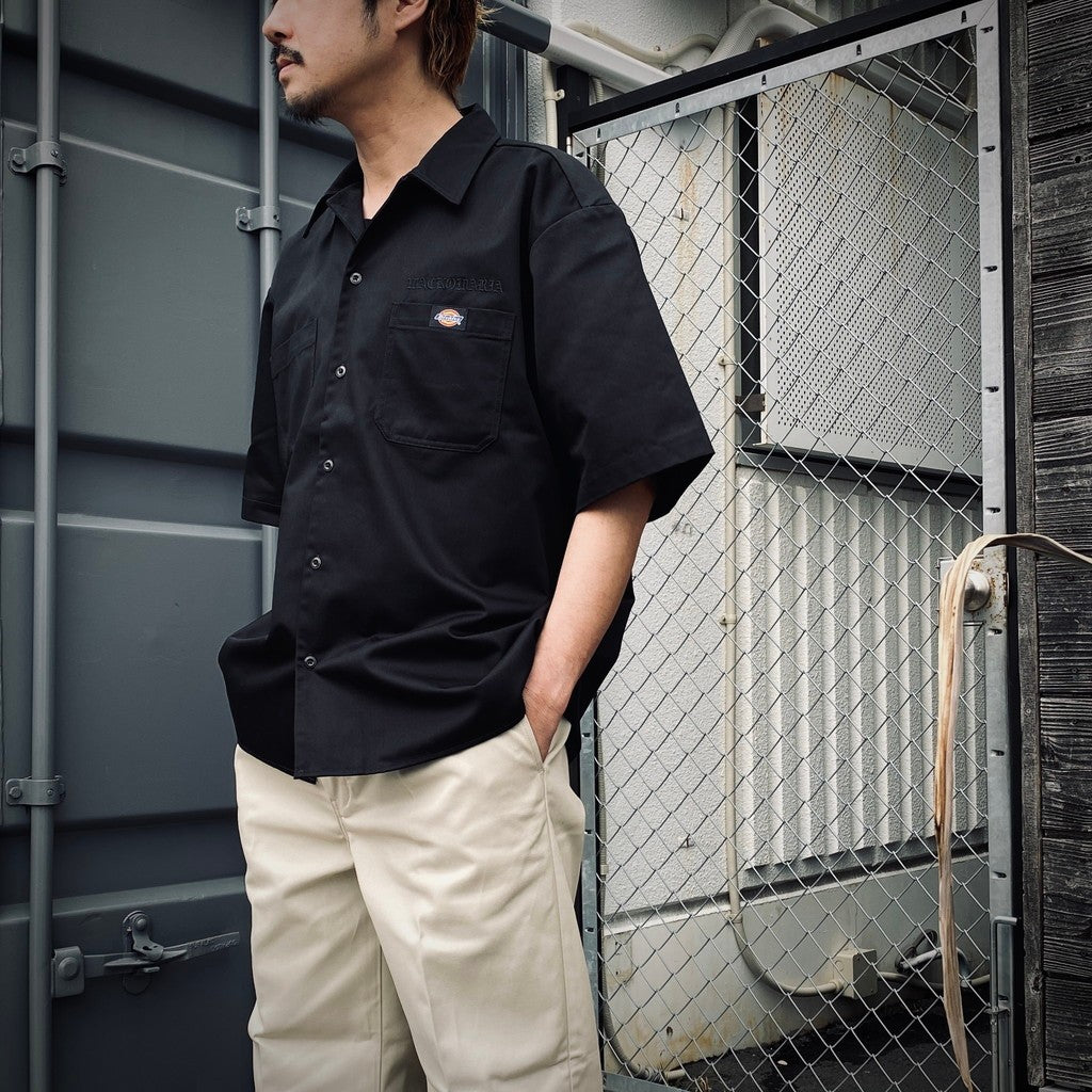 DICKIES | WORK SHIRT ( TYPE-1 ) #BLACK [25SS-WMS-DC01]