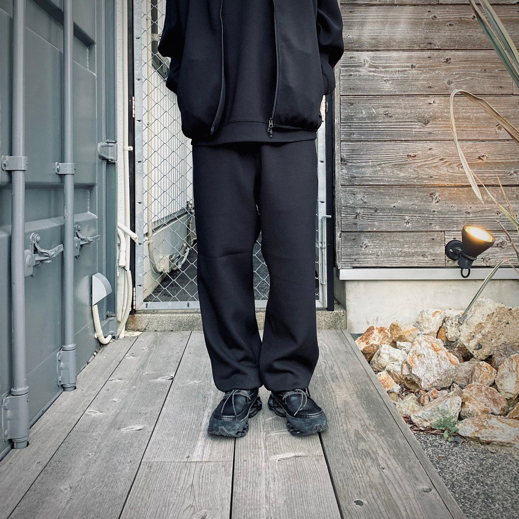 TECH SCUBA KNIT PANTS #BLACK [BP-61025W]