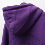 直筒連帽衫 #紫色 [FW25-SW01]