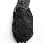 NYLON B CROSSBODY BACKPACK #BLACK 999 [RCCMAC735A]