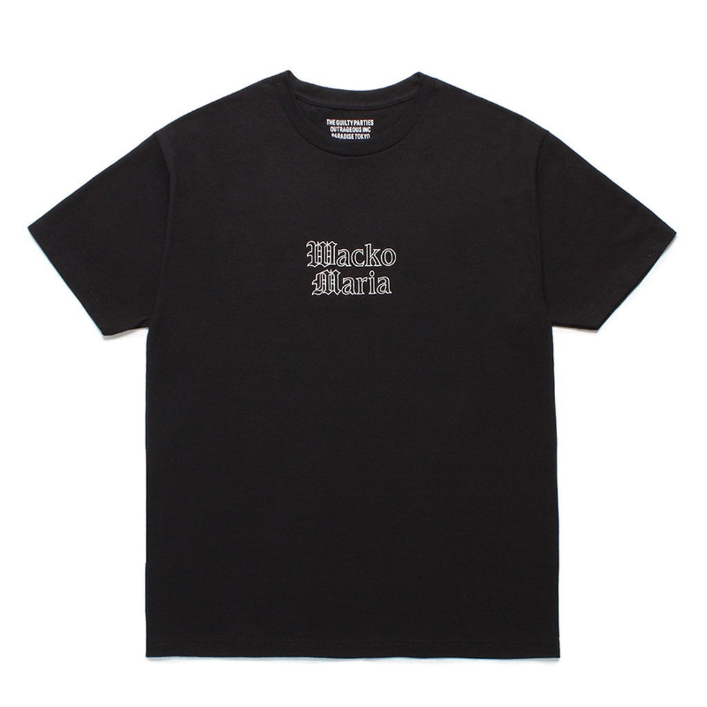 CREW NECK T-SHIRT -TYPE 3- #BLACK [24SS-WMT-TEE03]