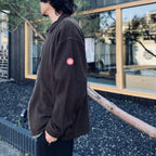 WELT POCKETS ZIP SHIRT JACKET #CHARCOAL [CES29JK15]
