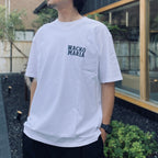 WASHED HEAVY WEIGHT CREW NECK T-SHIRT ( TYPE-7 ) #WHITE [26SS-WMT-WT08]
