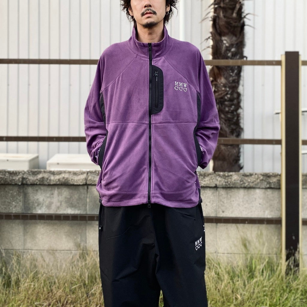 まこ　FR2golfトレーナー＋cphジャケット Marmot | MMWCCC POLARTEX FLEECE JACKET #PURPLE [CCC-253J001