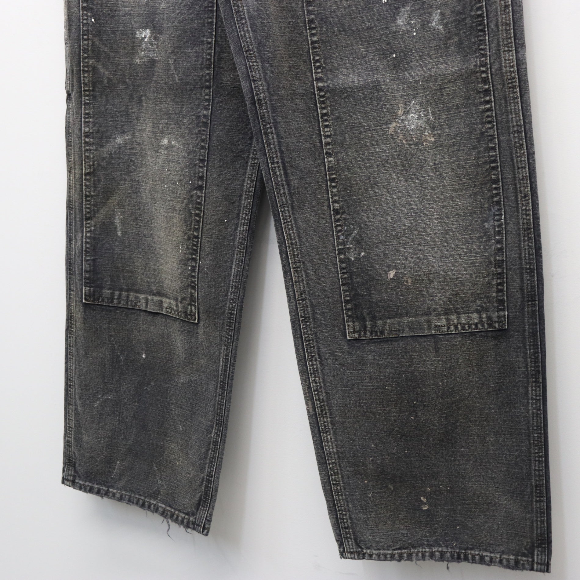 DUCK PAINTER PANTS AGED #AGED BLACK [BW252-DPP] - cocorozashi 三重
