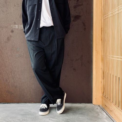 Ventilation Wide Slacks #Charcoal [SD26F-PT04]