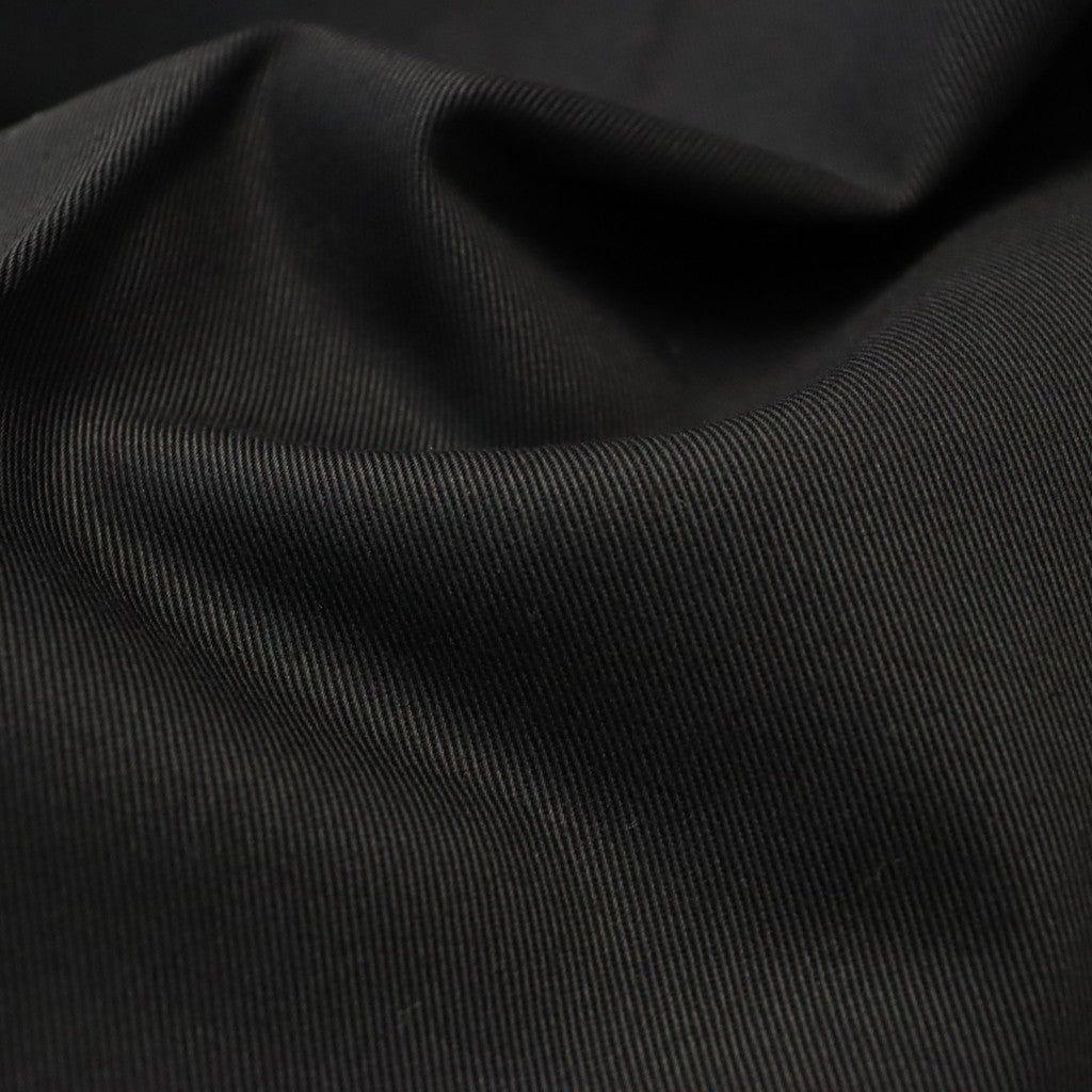 DOUBLE PLEATED CHINO TROUSERS ( TYPE-1 ) #BLACK [26FWE-WMP-PT01]