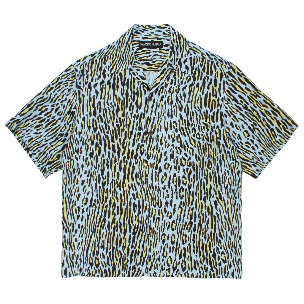 HAWAIIAN SHIRT S/S ( TYPE-4 ) #L-BLUE [26SS-WMS-HI06]
