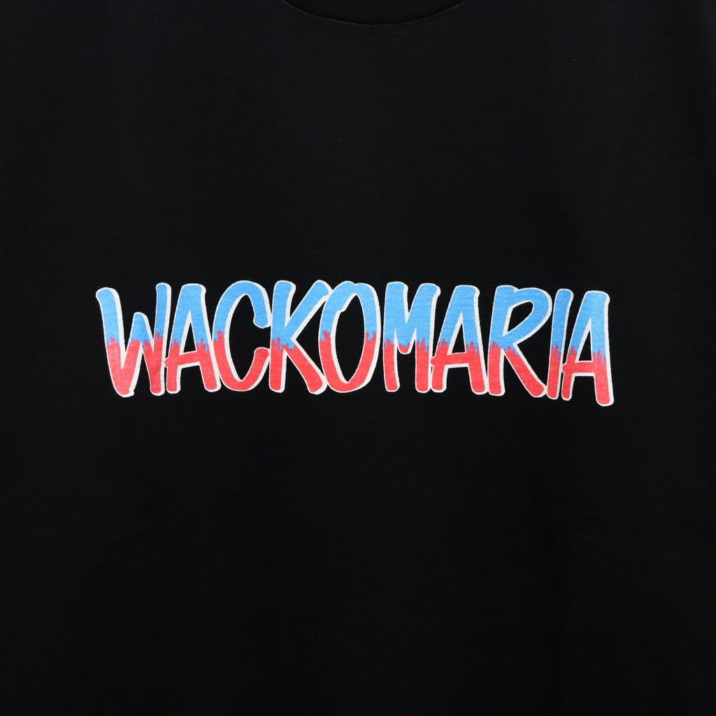 WASHED HEAVY WEIGHT CREW NECK T-SHIRT ( TYPE-9 ) #BLACK [26SS-WMT-WT10]