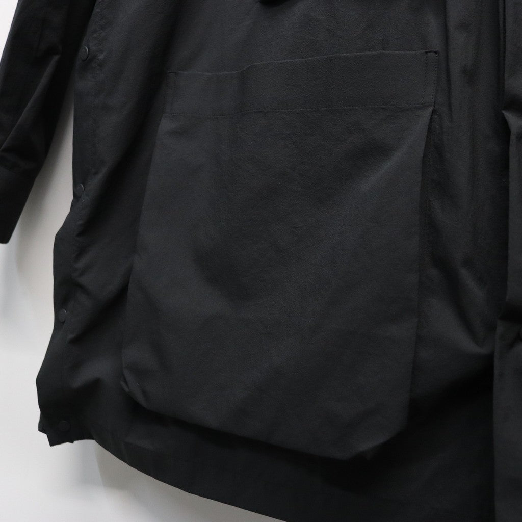 PERTEX UTILITY LONGLINE SHIRT #BLACK [FPA02261U0004]