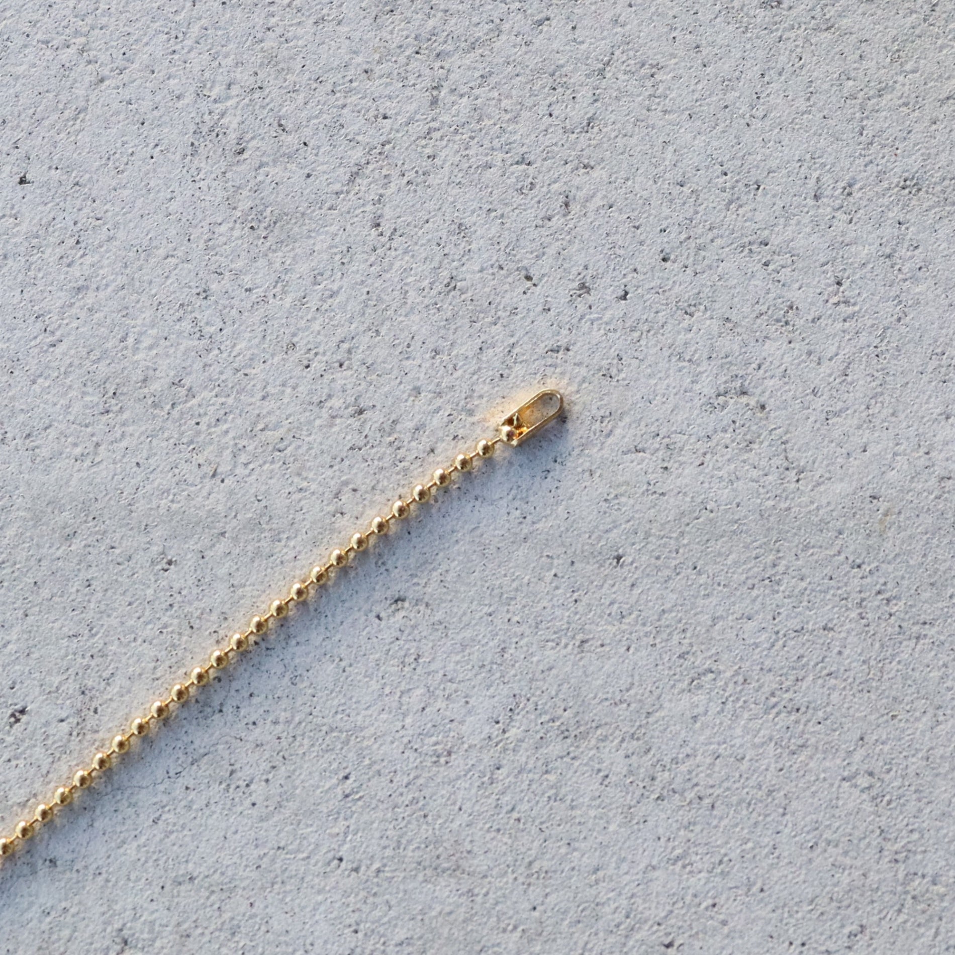 NECKLACE CHAIN (12KGF) #ONE [25SS-IND-NECK-01]