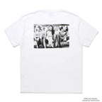 ELLEN VON UNWERTH | WASHED HEAVY WEIGHT CREW NECK T-SHIRT ( TYPE-2 ) #WHITE [EVU-WM-WT02]