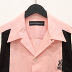 MR BROTHERS CUT CLUB | SWITCHING SHIRT S/S #PINK [MBCC-WM-OC01]