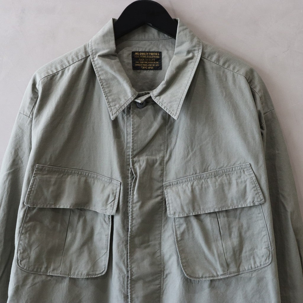 FATIGUE JACKET (TYPE-2) #GRAY [24FWE-WMO-ML03]