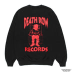 DEATH ROW RECORDS | HEAVY WEIGHT CREW NECK SWEAT SHIRT #BLACK [DEATHROW-WM-SS06]