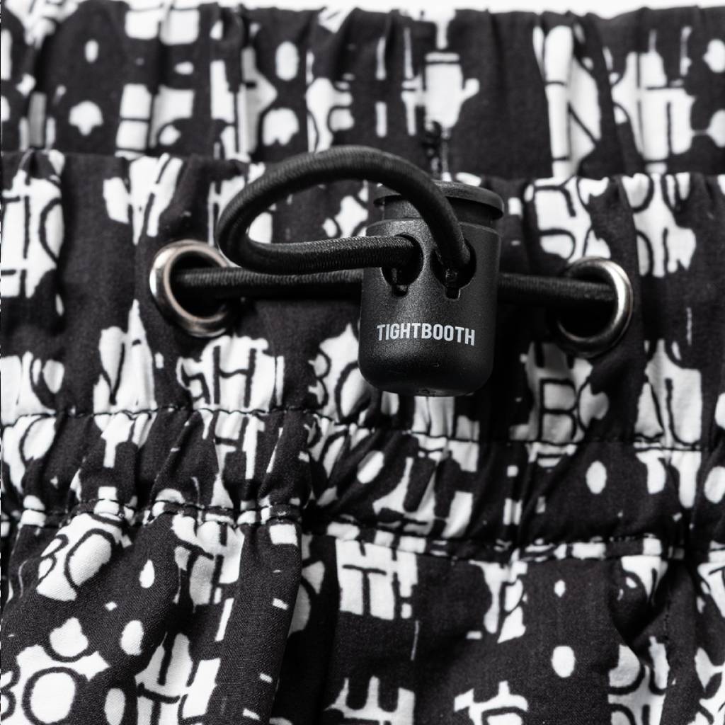 BLEEDING LOGO BALLOON PANTS #Black [SS26-B03]