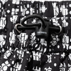 BLEEDING LOGO BALLOON PANTS #Black [SS26-B03]