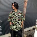 HIGHTTIMES | 短袖夏威夷襯衫 - 類型 1- #黑色 [HIGHTTIMES-WM-HI05]