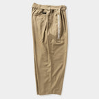 BAGGY SLACKS #Khaki [FW26-B11]