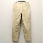 DOUBLE PLEATED CHINO TROUSERS ( TYPE-1 ) #L-BEIGE [26FWE-WMP-PT01]