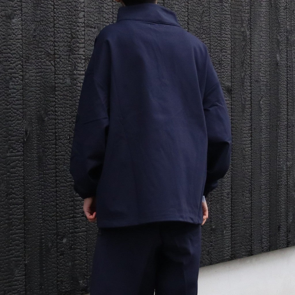 PUNCH HALF ZIP SWEAT #Navy [26SS-SW05] - cocorozashi 三重県四日市