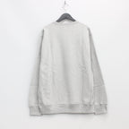 厚重圓領運動衫 - 型號 2- #灰色 [22FWE-WMC-SS04]