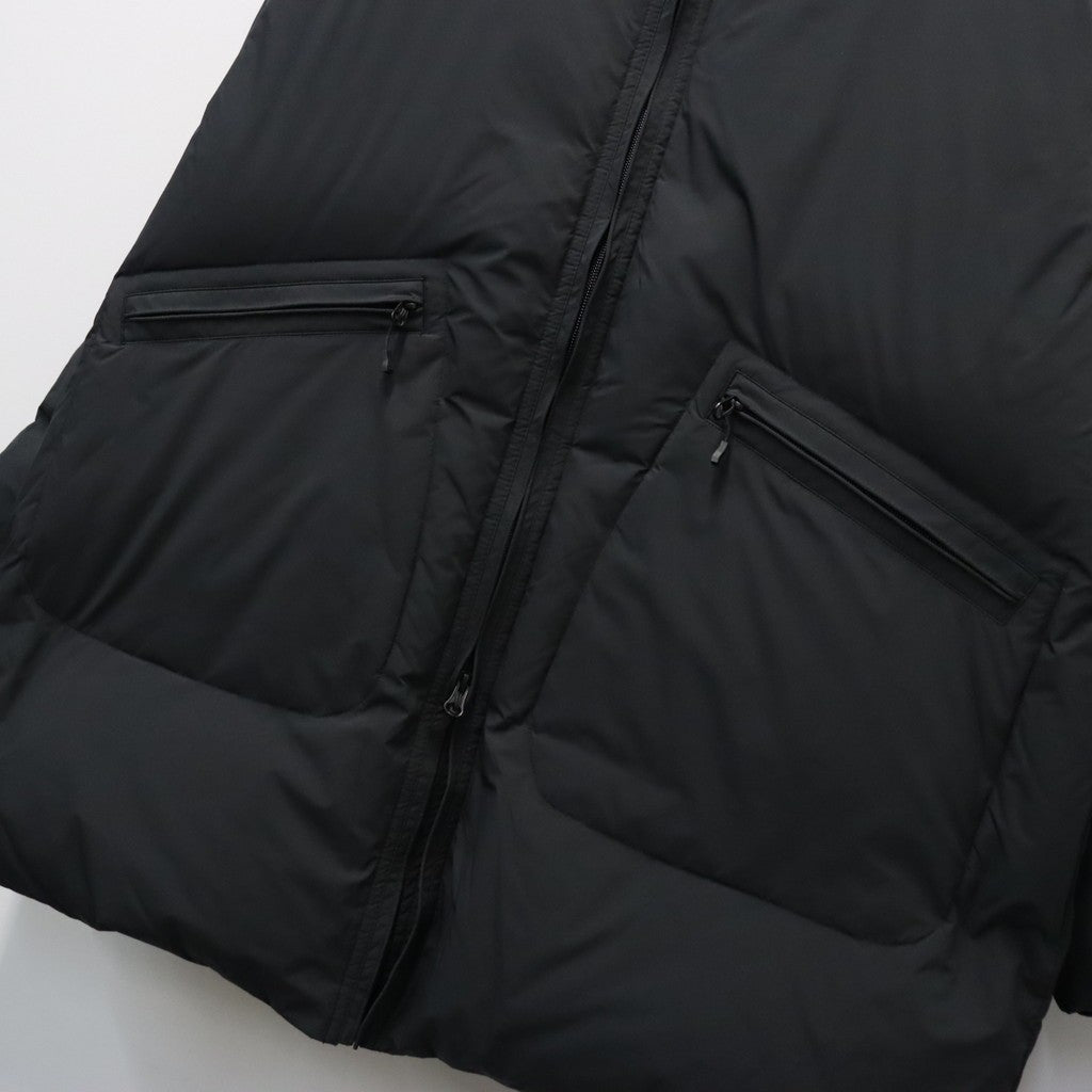 TECH 2WAY CADET DOWN PARKA #BLACK [BW-42026W]
