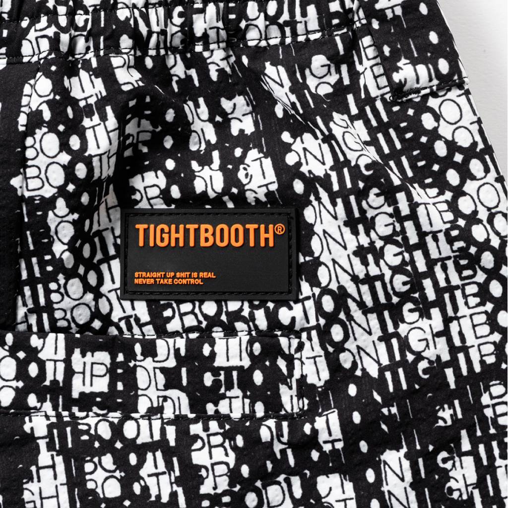 BLEEDING LOGO BALLOON PANTS #Black [SS26-B03]