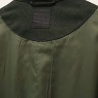 TECH LOOSE 2B JACKET FLANNEL #D.OLIVE [BJ-32026W]